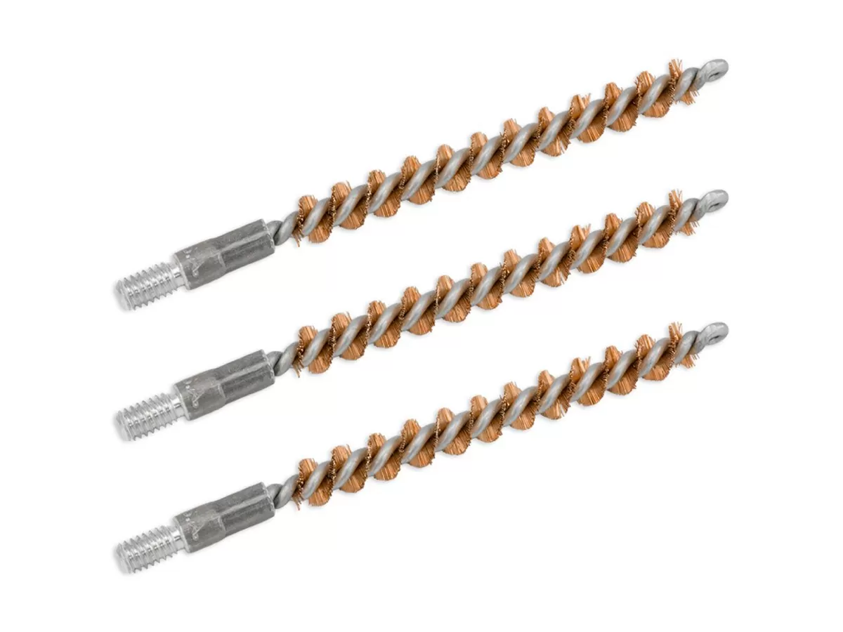 Ерши Bore Tech щетинные, калибр.22 (5,6мм) бронза 3шт, резьба 8/32 (Папа)