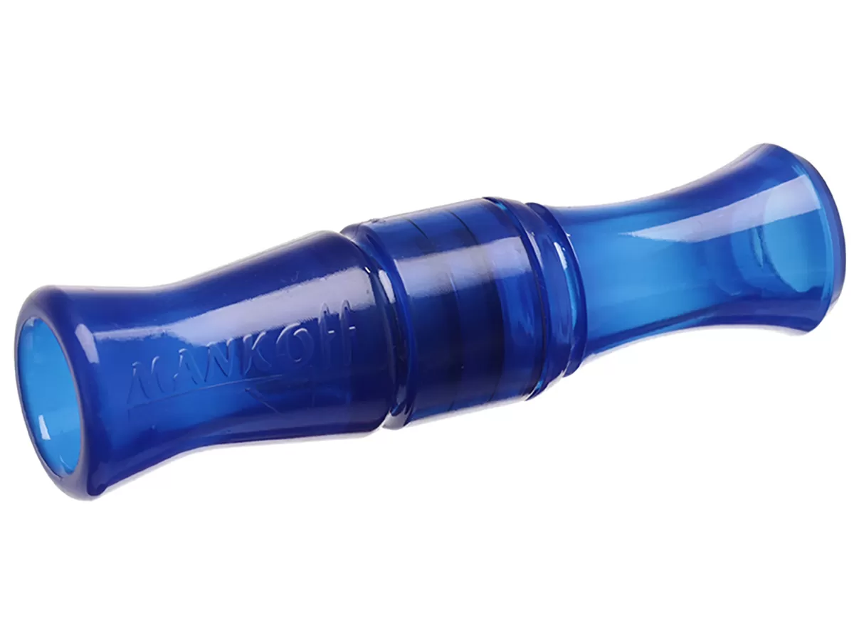 Манок Mankoff на белолобого гуся Pioner, полупрозрачный, синий