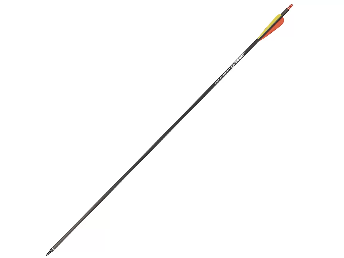 Стрела лучная Stinger Wildshot 400, карбон, 76 см, 25.9 г, спайн 400