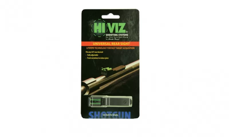 Целик HiViz Rifle/Shotgun, на ласточкин хвост с планкой 9.5 мм.