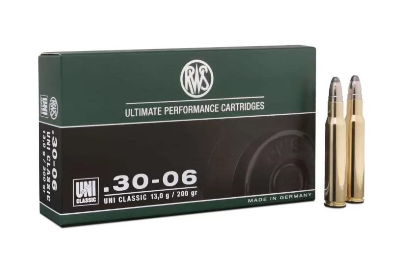 Патрон 30-06 Sprg. RWS UNI Classic 13г/200gr (20 штук)