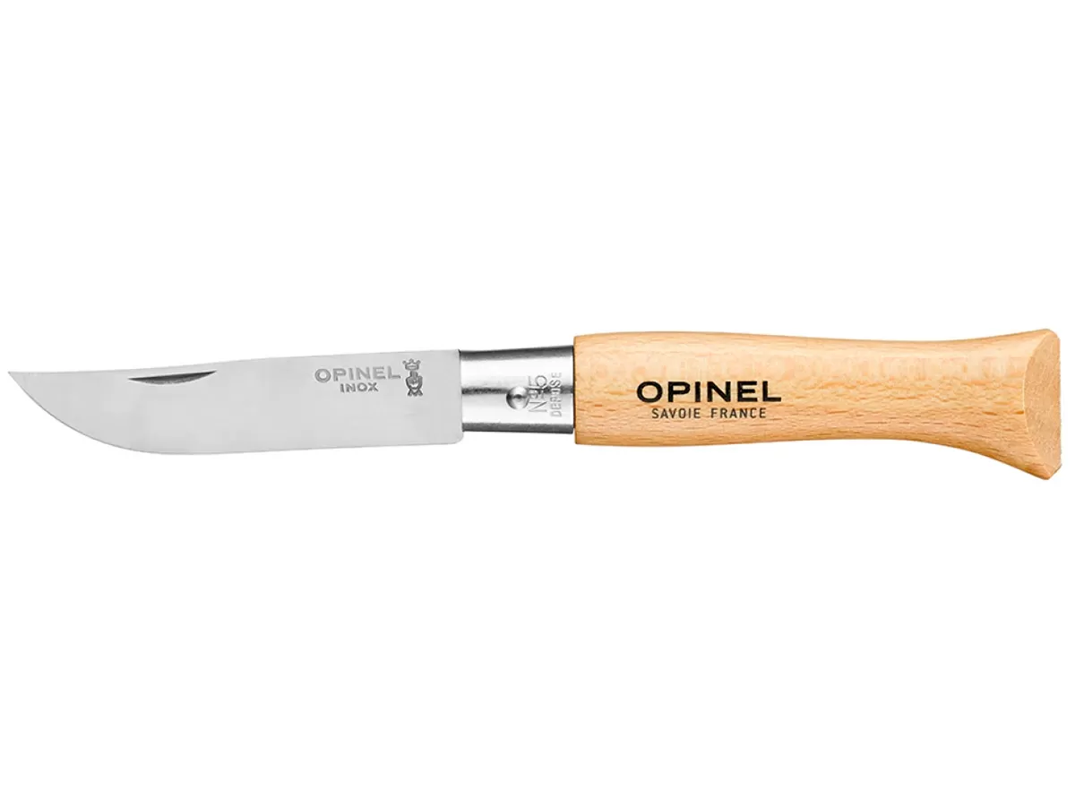 Нож складной Opinel Tradition 05, нержавеющая сталь, бук