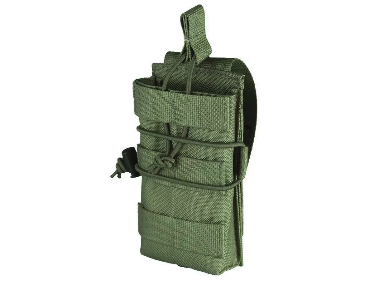 Подсумок Wartech MP-103-OD под 1 магазин М/АК серии, открытого типа, олива