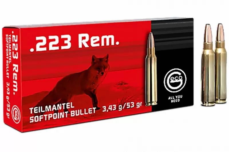 Патрон 223 Rem. Geco SP 3.43г/53gr (20 штук)