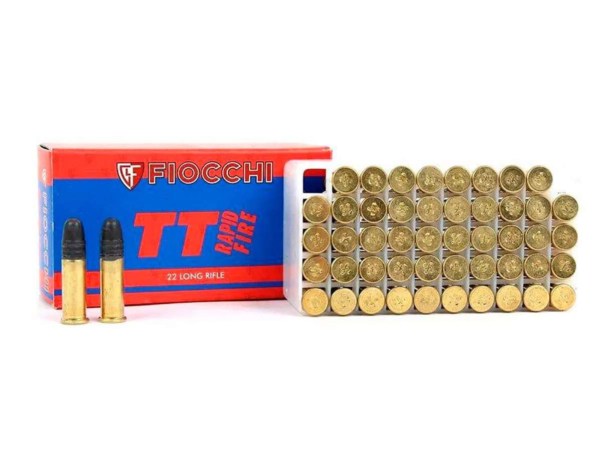 Патрон 22 LR Fiocchi TT Rapid fire 2.59г/40gr (50 штук)