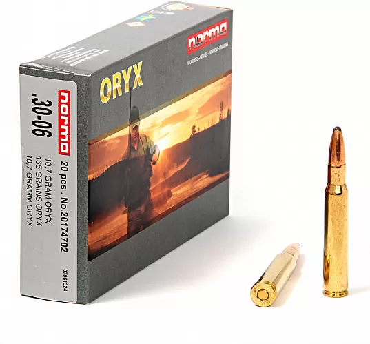 Патрон 30-06 Sprg. Norma Oryx 10.7г/165gr (20 штук)