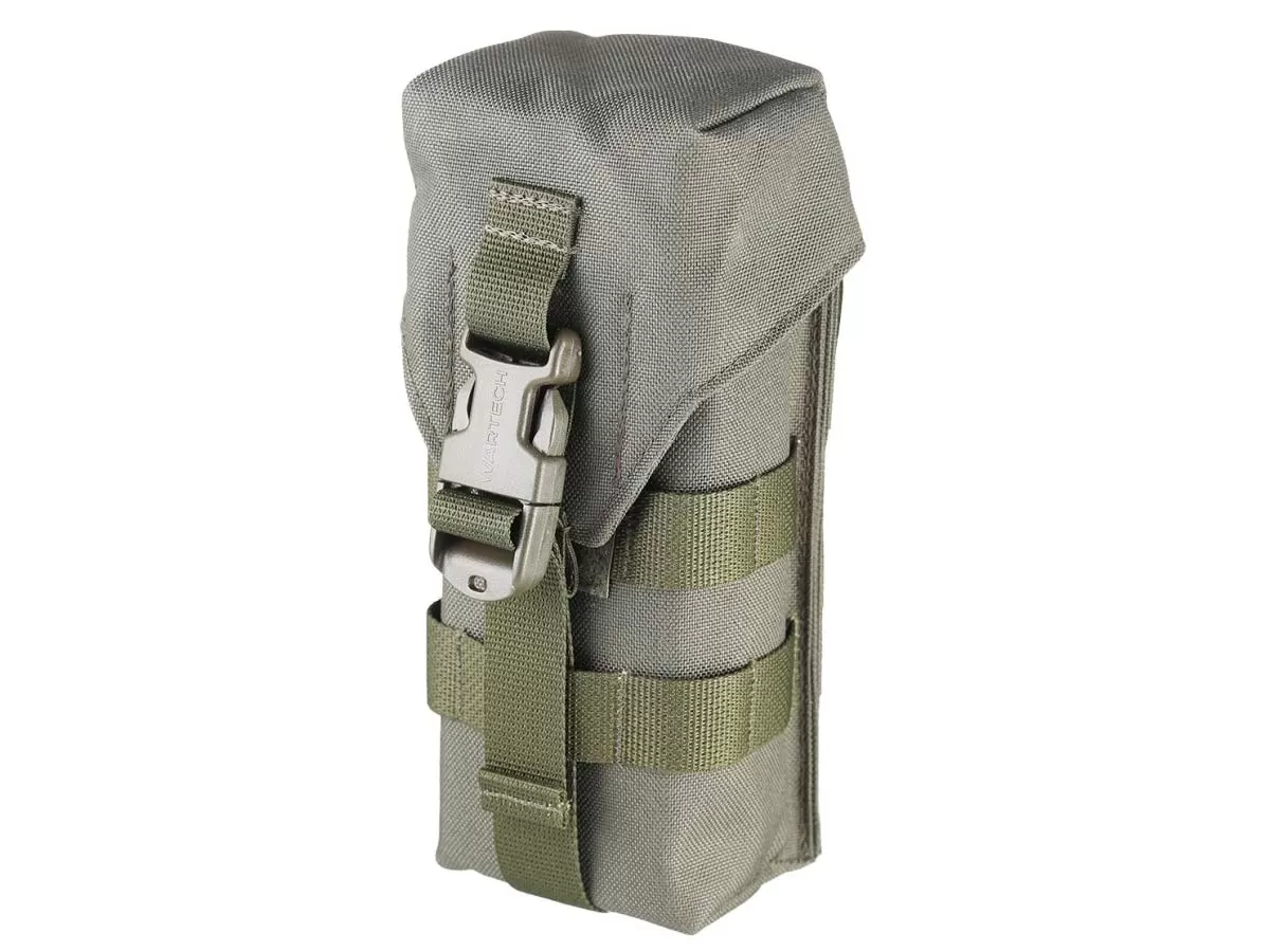Подсумок Wartech Ратник MP-108-OD под 2 магазина АК, закрытый, олива