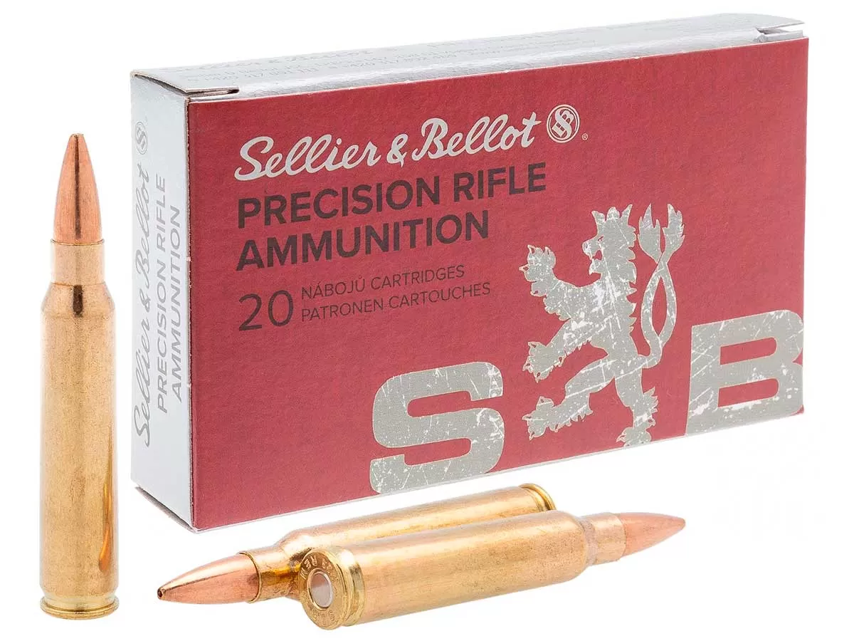 Патрон 223 Rem. Sellier&Bellot HP BT 5г/77gr (20 штук)
