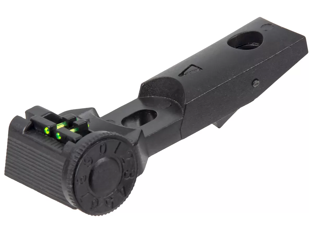 Целик для пневматической винтовки Stalker S800SR регулируемый полиамид