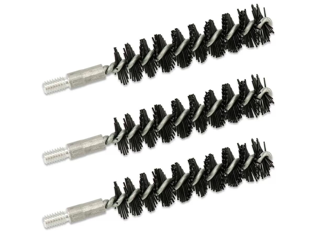 Ерши Bore Tech щетинные, калибр.44-.45 (11мм) нейлон 3шт,резьба 8/32 (Папа)