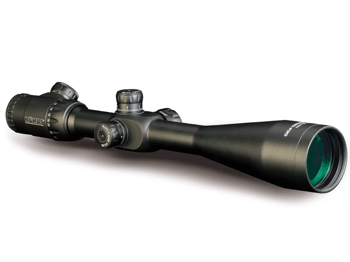 Прицел Konuspro F-30 8-32x56, FFP, SF, Modified 1/2 Mil-Dot 
