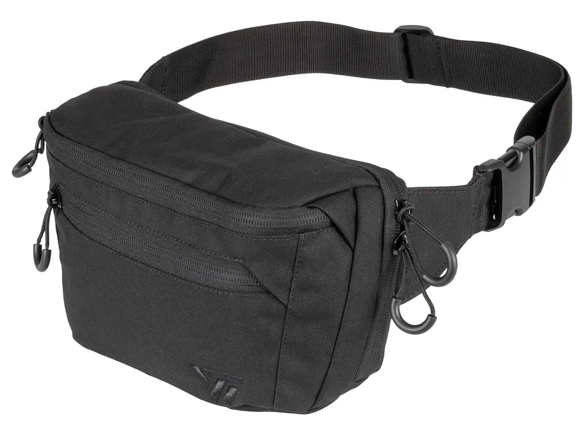 Сумка поясная Wartech W-1 UP-206-BK, утилитарная, чёрный