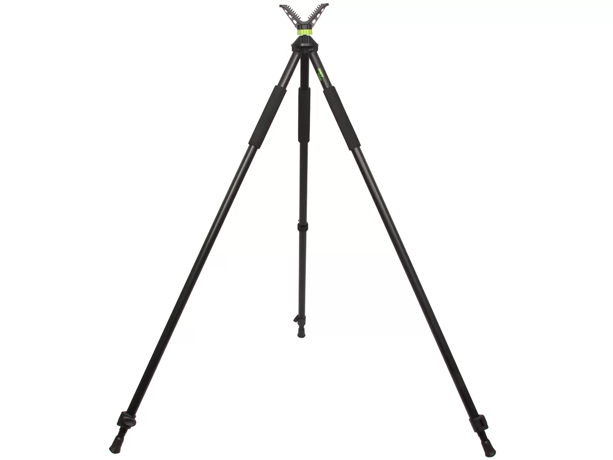 Опора ShotTime, трипод, 103-180см, V-образный упор 360, чёрная, 870г