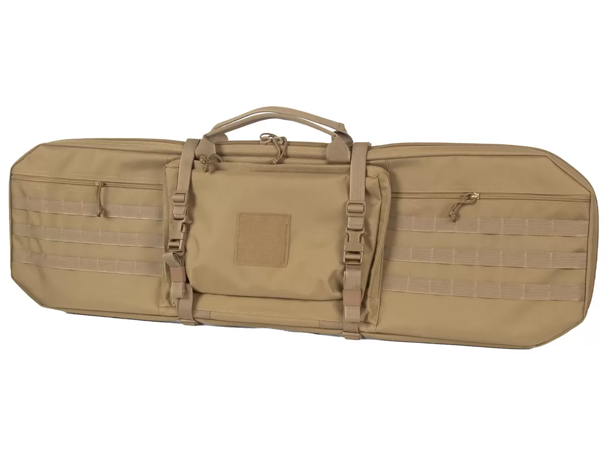 Кейс Vektor А-110 тактический, рюкзачные лямки, Molle, 110x30см, койот