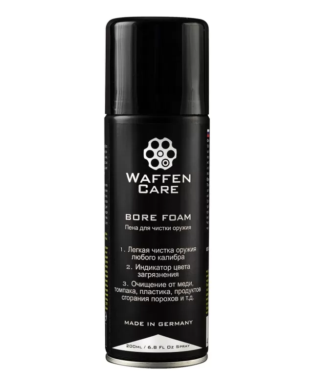 Waffen Care Пена для чистки оружия, 200 мл
