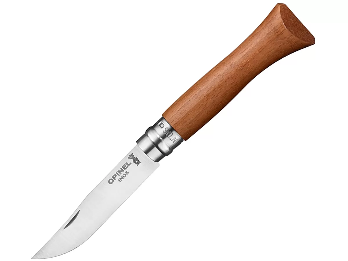 Нож складной Opinel Luxury Walnut Tree 06, нержавеющая сталь, орех