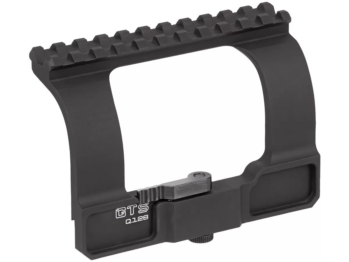 Кронштейн GTS Q.128 боковой быстросъёмный Picatinny АК/Сайга, 11 слотов