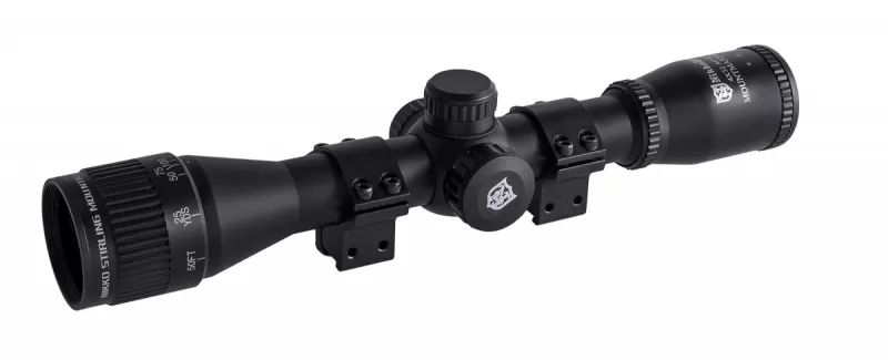 Прицел Nikko Stirling MOUNTMASTER 4x32 AO, сетка Half MD с подсветкой