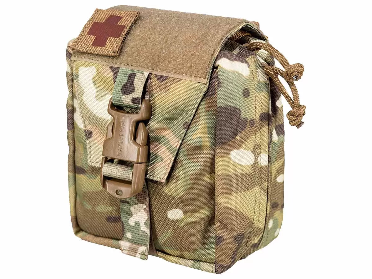 Подсумок Wartech Лекарь UP-103-MCN под аптечку, отрывной, Multicam