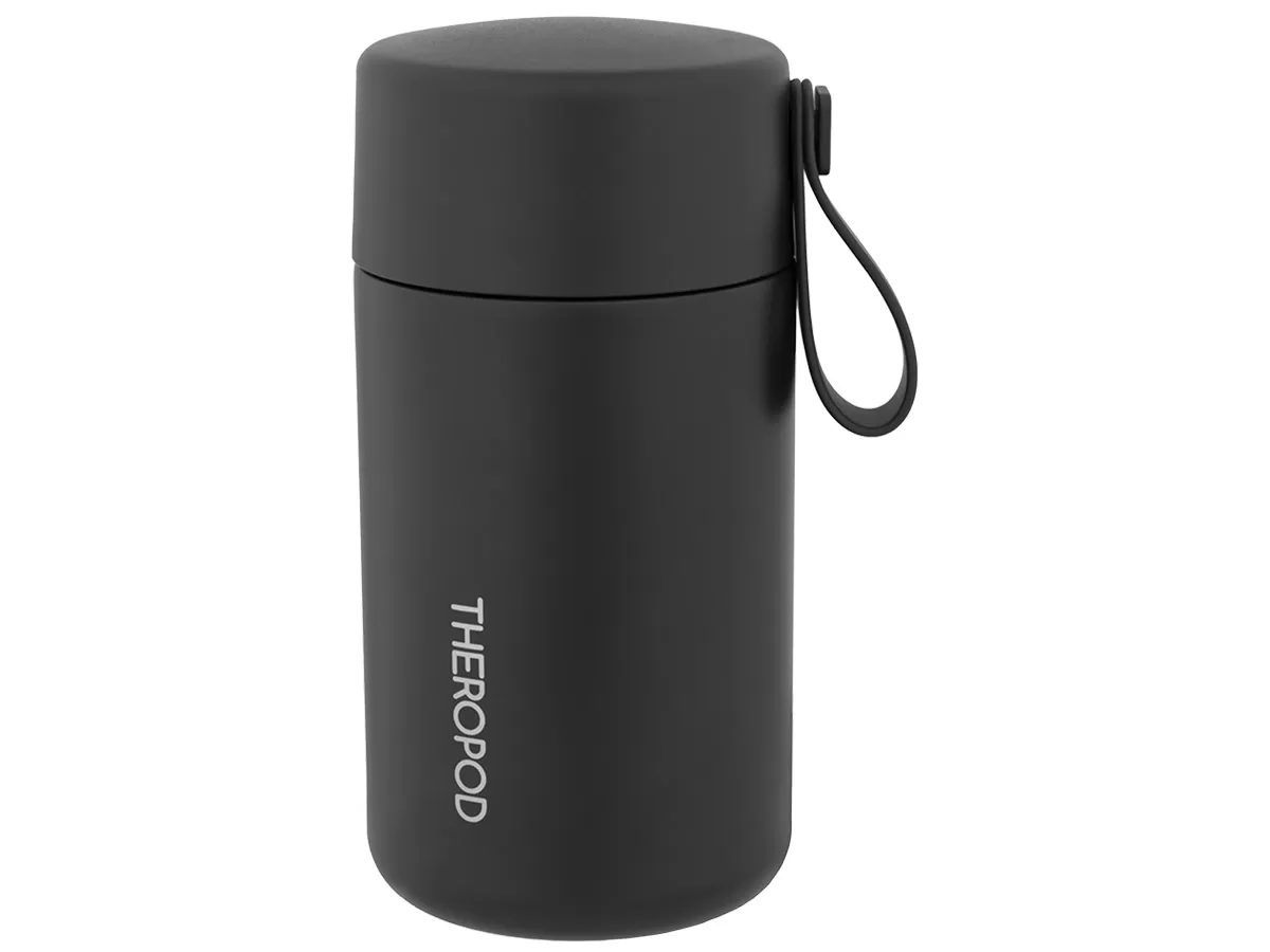 Термос для еды THEROPOD TP-21-500-B 0.5L, нержавеющая сталь, чёрный