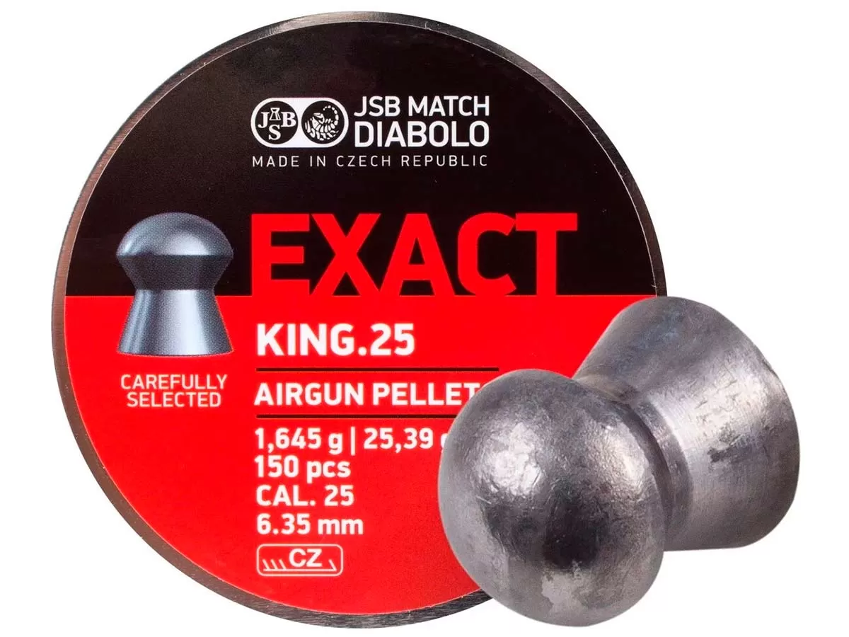 Пульки JSB Exact King 6,35 мм (150 шт)