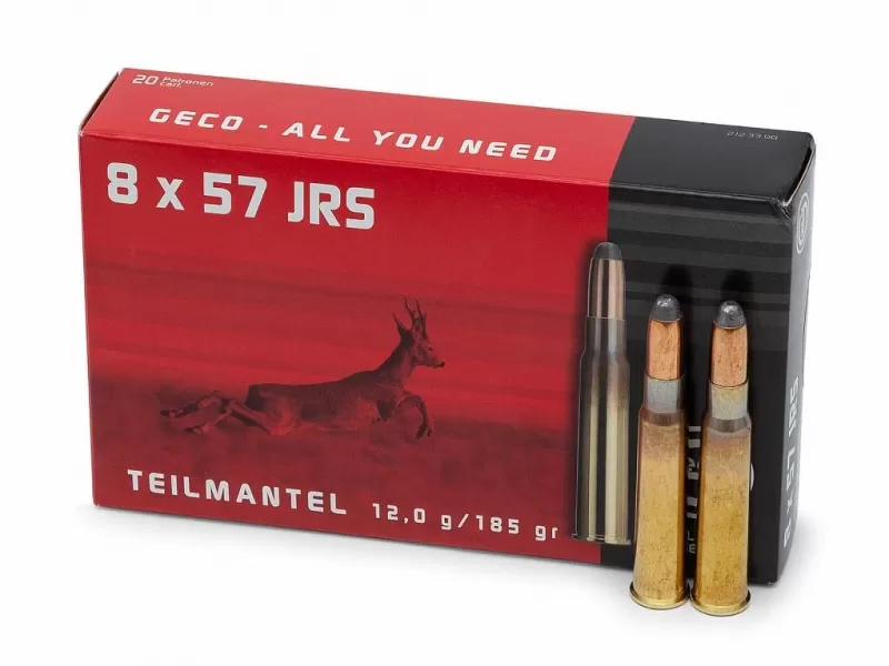 Патрон 8x57 JRS Geco SP 12г/185gr (20 штук)
