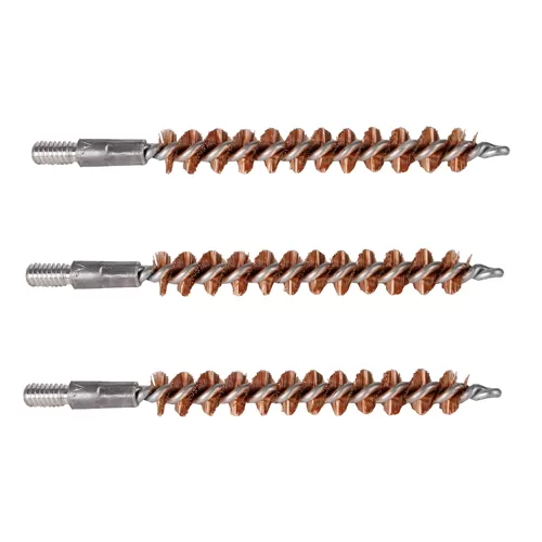 Ерши Bore Tech щетинные, калибр.30 (7.62мм) бронза 3 шт, резьба 8/32 (Папа)