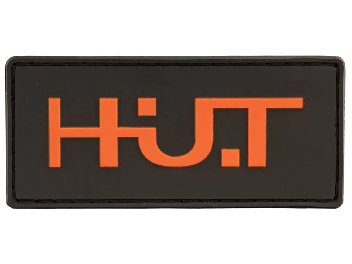 Патч прямоугольный H.U.T., ПВХ, 80x36мм, велкро