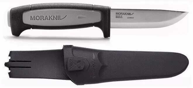 Нож Morakniv Pro Robust, углеродистая сталь, серый