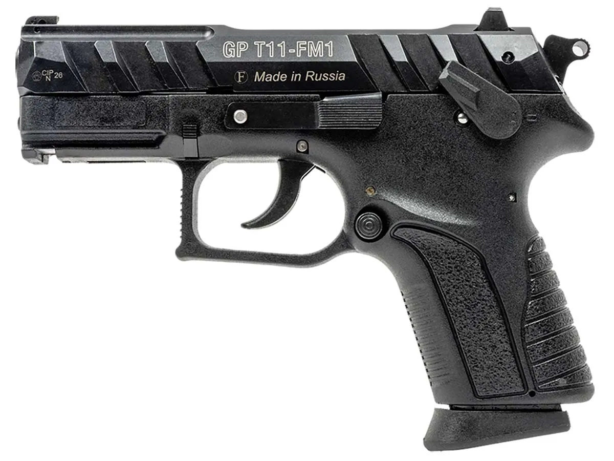 ОООП пистолет Фортуна Grand Power T11-FM1, 10x28, затвор с насечками, НКТ