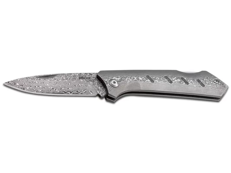 Нож складной Boker Plus Damascus Dominator, дамаск, рукоять дамаск