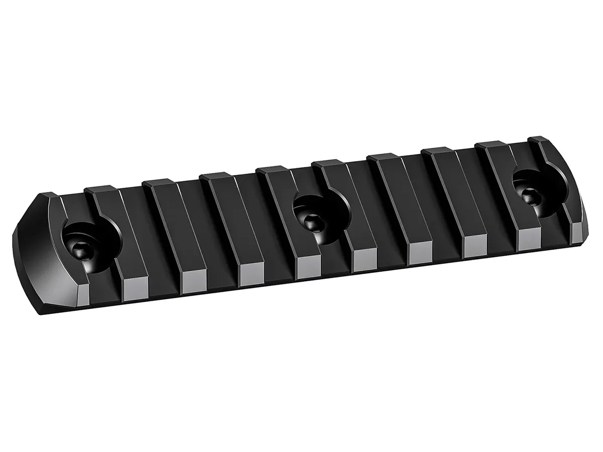 Планка Picatinny Leofoto MLP-100 на M-LOK, 9 слотов, 100мм, алюминий