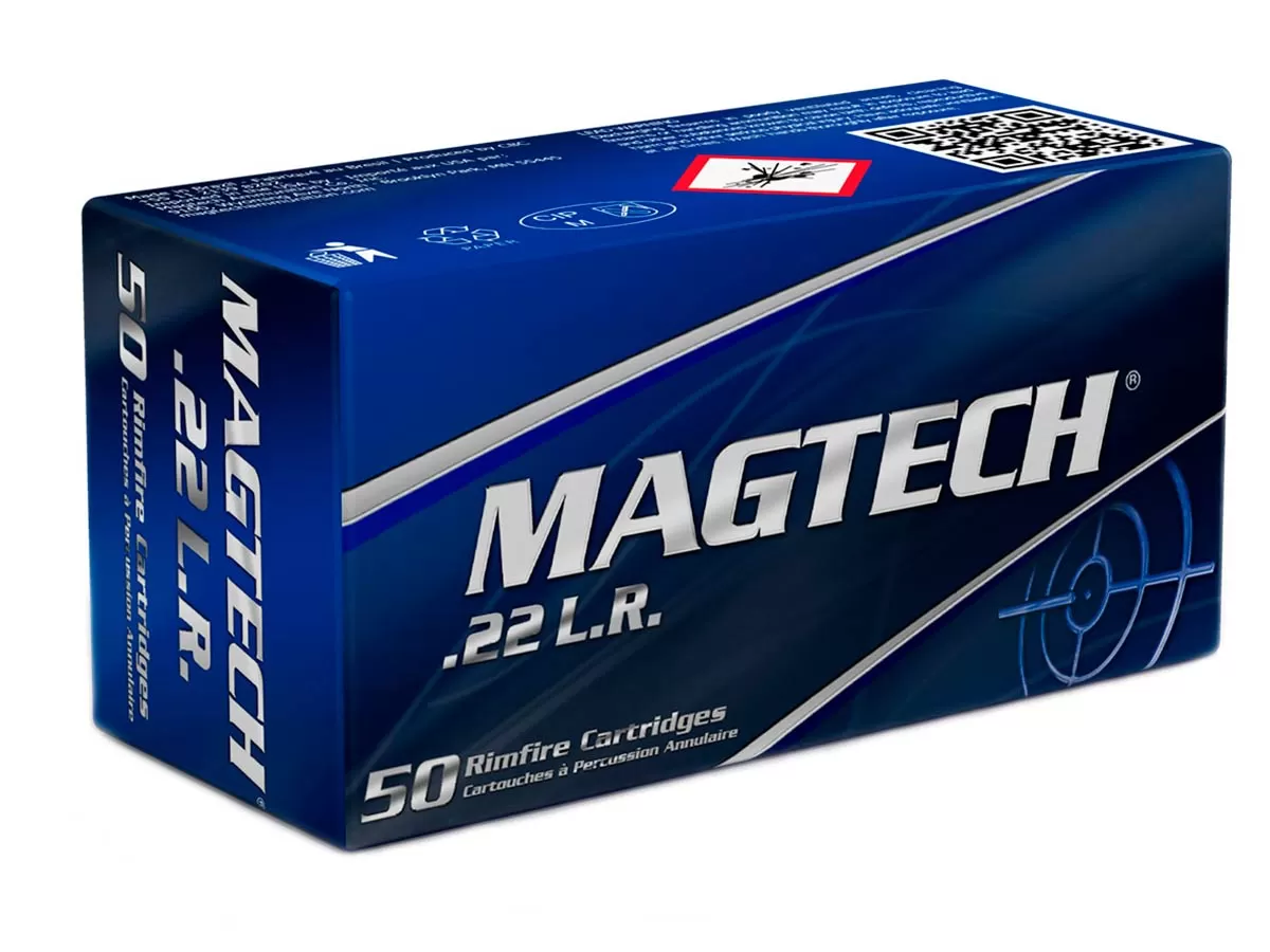 Патрон 22 LR Magtech LRN SV (Standard Velocity) 2.59г/40gr (50 штук)