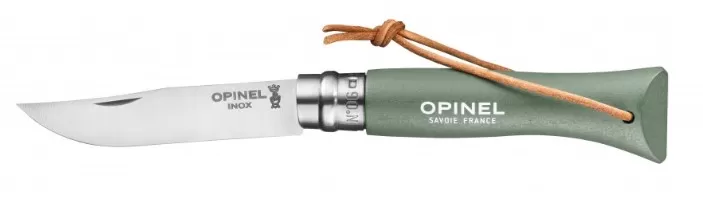 Нож Opinel серии Tradition Trekking 06, клинок 7см, шалфей