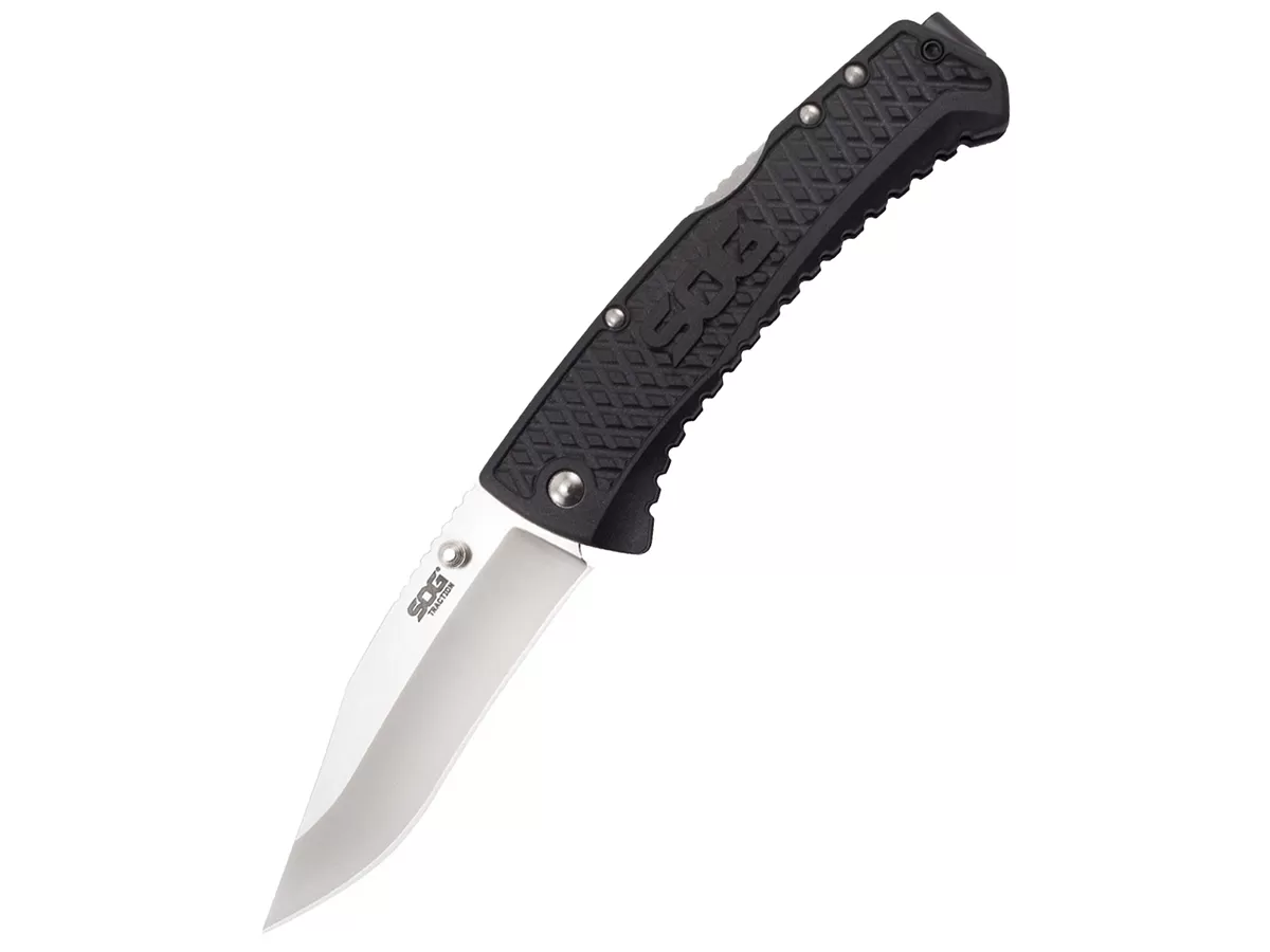 Нож складной SOG Traction, сталь 5Cr13MoV, рукоять GRN, блистер