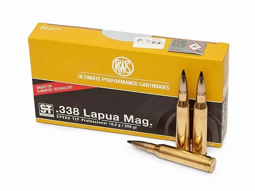 Патрон 338 Lapua Mag. RWS Speed Tip Pro 16.2г/250gr (20 штук)