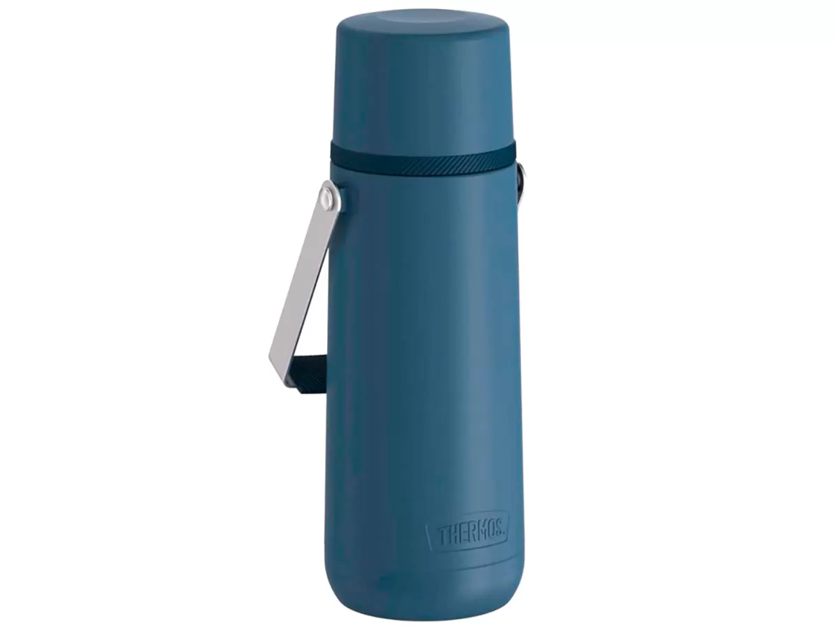 Термос THERMOS GUARDIAN TS-2409 DB 1.2L, поворотная ручка, синий