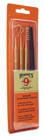 Набор инструментов Hoppes 9, 3 стержня с насадками