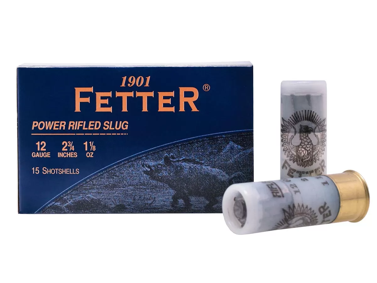 Патрон 12/70 пуля Феттер Rifled Slug (32г) Феттер (15 штук)