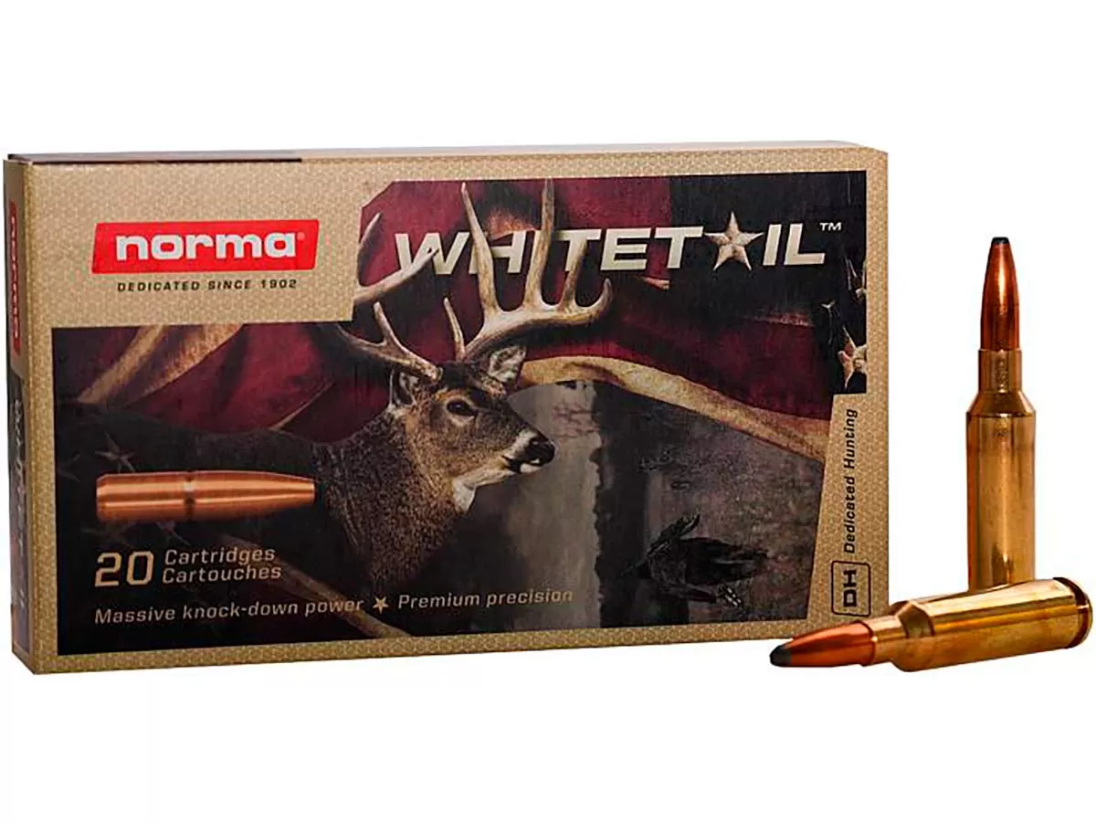 Патрон 6.5 Creedmoor Norma Whitetail 9.1г/140gr (20 штук)