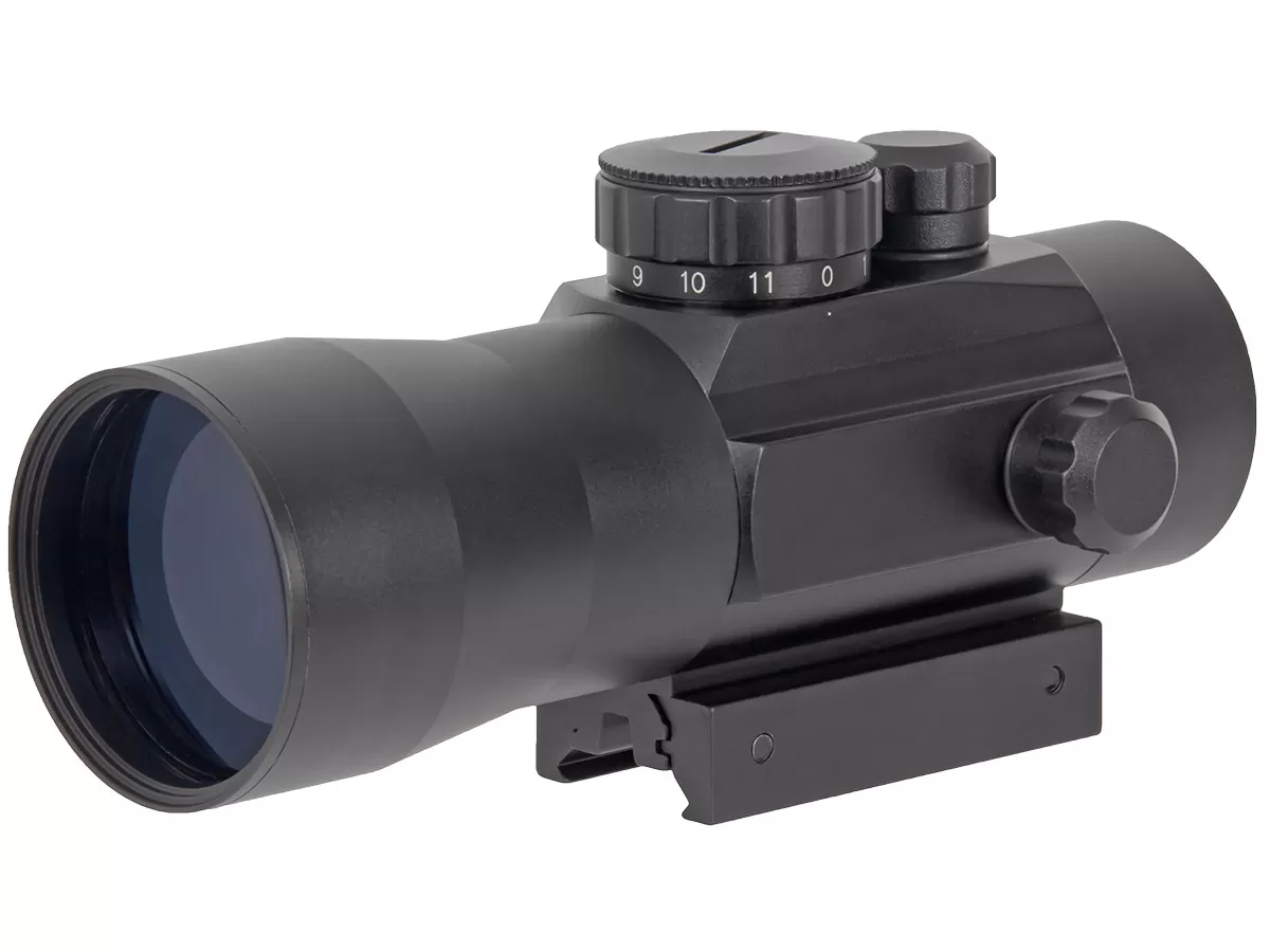 Коллиматор Target Optic 2x40, Weaver/призма 11мм,красная марка,кратность 2х