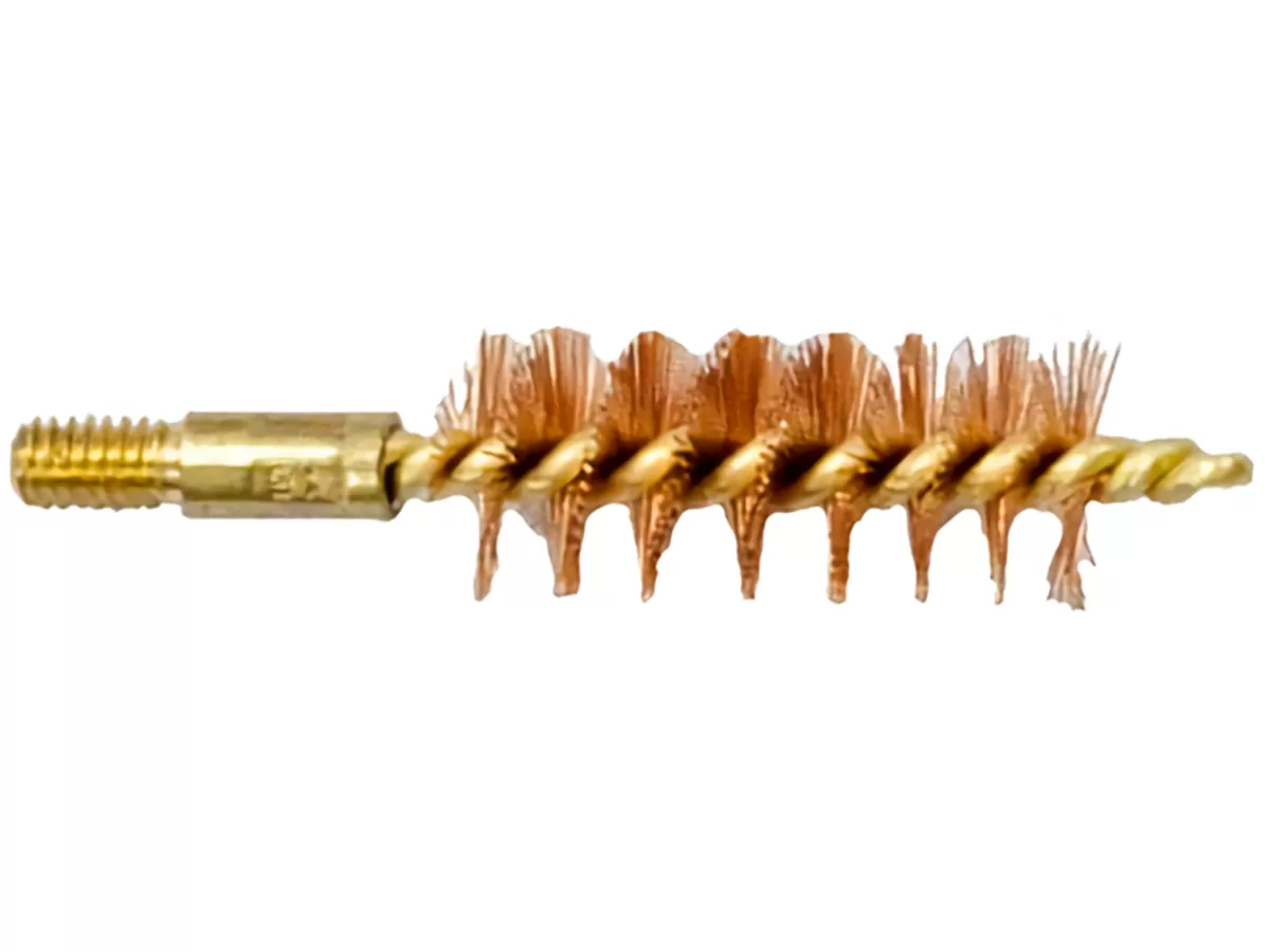 Ёрш Dewey щетинный, к. .38 (9 мм), бронза, пистолетный, резьба 8/32 (Папа)