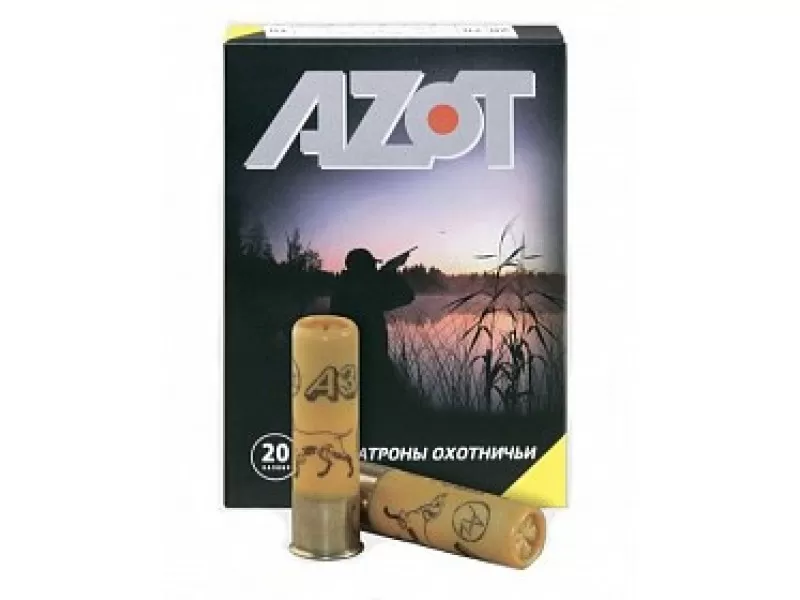 Патрон 20/70 дробь 7 (24г) Azot (10 штук)