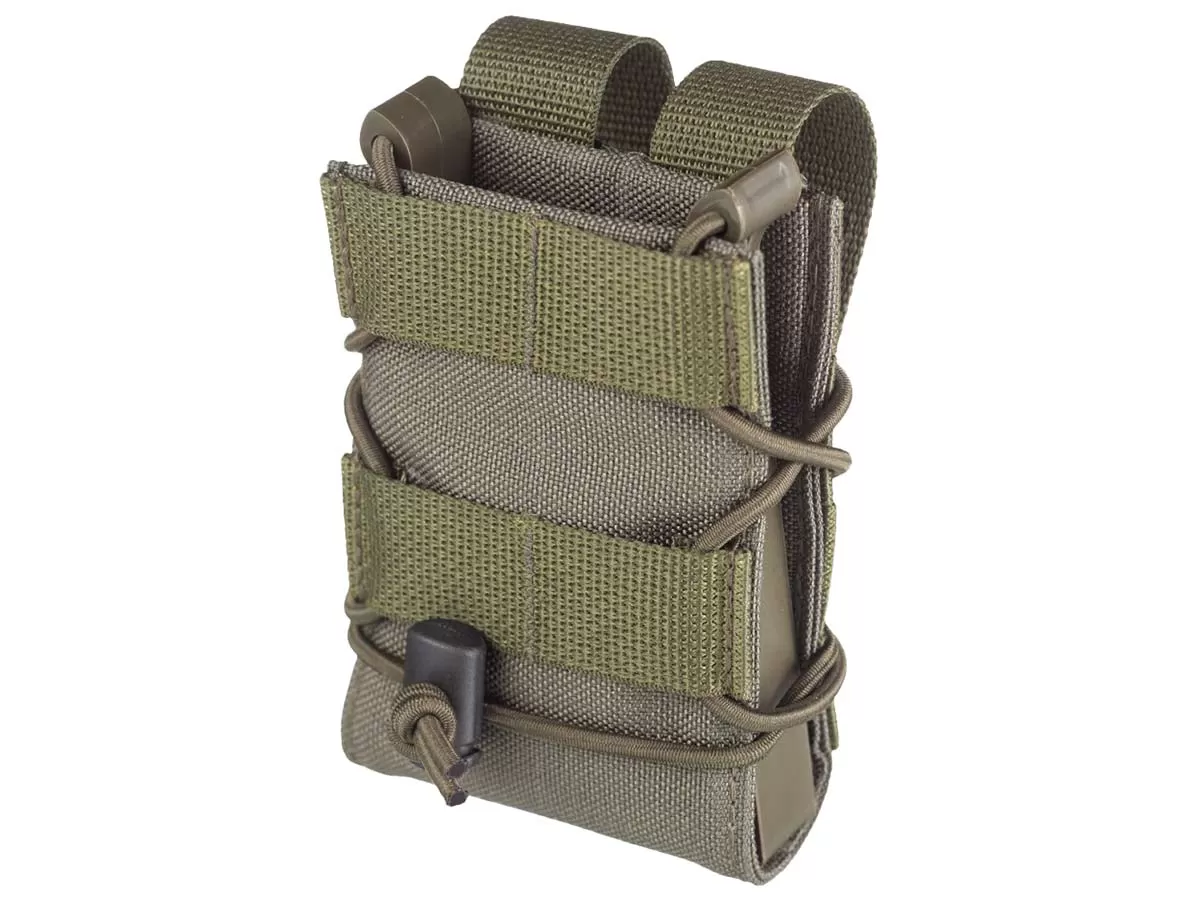 Подсумок Wartech MP-117-OD под магазин АК/AR, открытый, олива