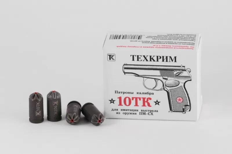 Патрон светозвуковой 10ТК Техкрим (20 штук)
