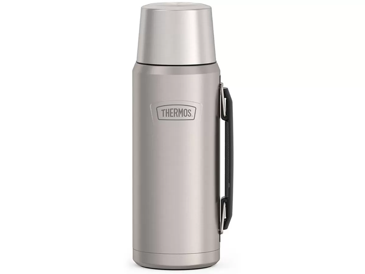 Термос универсальный THERMOS ICON IS-210 MS 1.2L, складная ручка, стальной