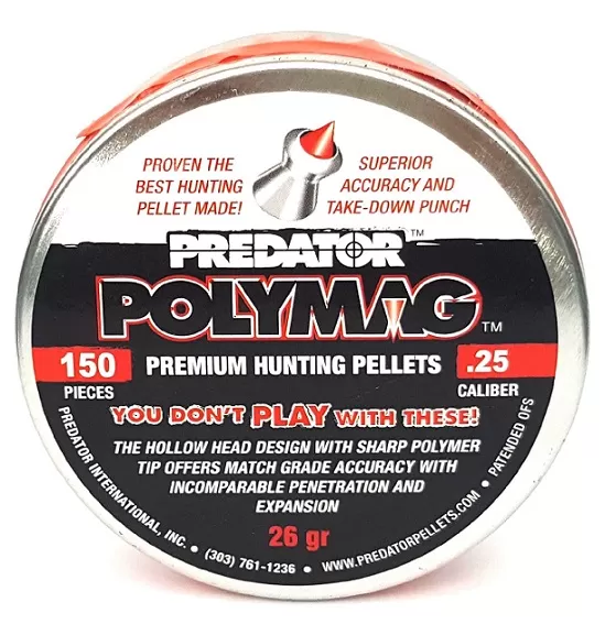 Пульки JSB Predator Polymag 6.35 мм (150 шт) 