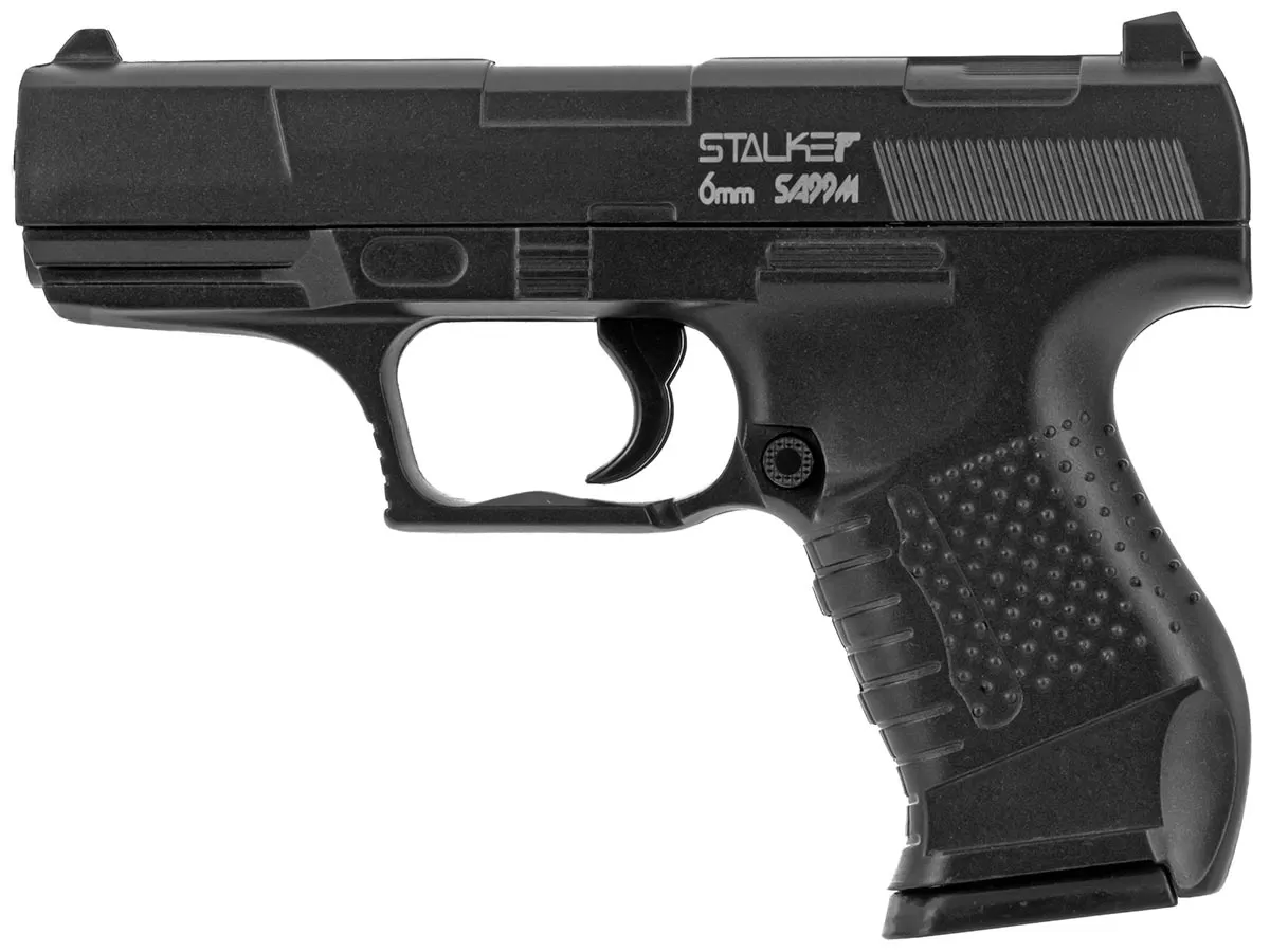 Пистолет пневматический Stalker SA99M Spring (Walther P99), мини, к.6мм