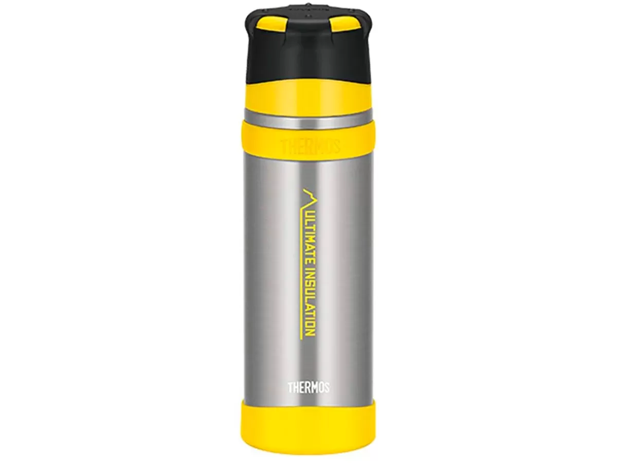 Термос для напитков THERMOS FFX-751 CS 0.75L, стальной/жёлтый