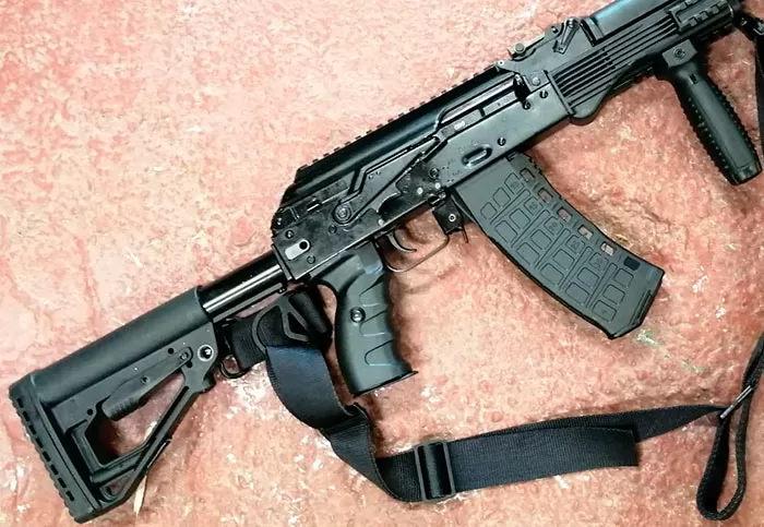 Планка Picatinny на ствольной коробке АК